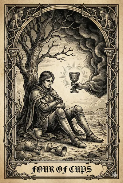 Four of Cups