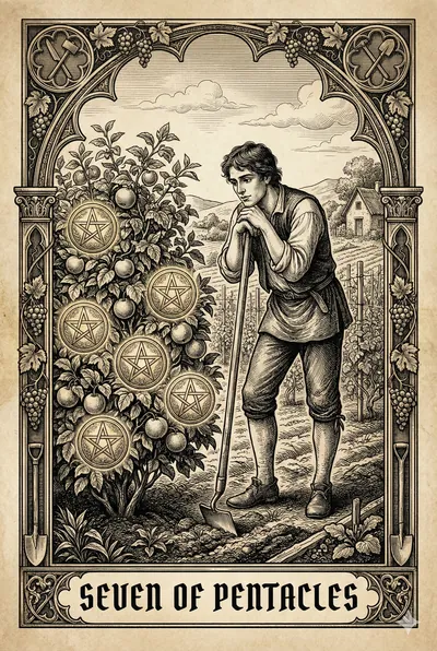 Seven of Pentacles