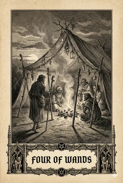 Four of Wands